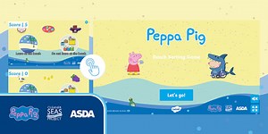Peppa Pig: Beach Sorting Game