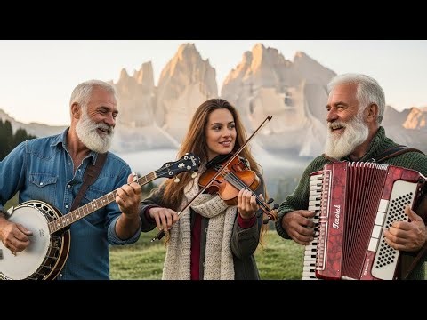 Banjo, Accordion & Fiddle | Heartwarming Folk Journey Instrumental Musik
