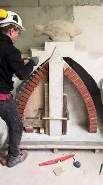 Regular brick masonry #training #mason #BTPCFA #vault #bricks