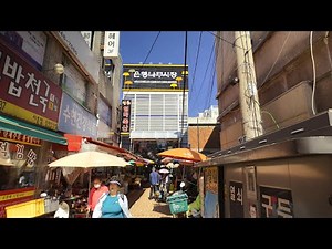 [4K] 금천구 시흥동과 독산동의 한가한 오후...