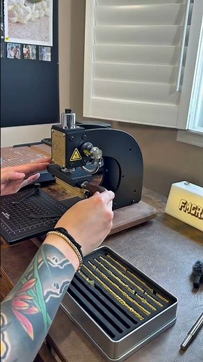 Fmcraft’s new product, hot stamping machine #diy