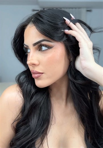 parte 2 y final del “Dark Femine Makeup”🐈‍⬛✨🍷 | dark feminine makeup