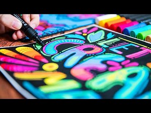 3 Fun & Unique Marker Drawing Ideas