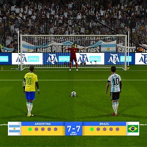 4.2M views · 10K reactions | Argentina  vs  Brazil - World Cup Final 2022 - Messi vs Neymar - Penalty Shootout Download OneFootball for FREE: https://onefootball.link/3SLe9zy | Hassan360 | Facebook