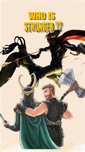 Has Loki FINALLY become Stronger than Thor? #loki #thor #avengersendgame #doomsday #god #marvel