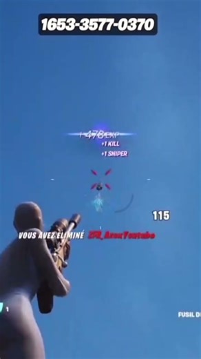 Compilation fortnite sniper map créa