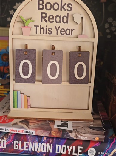 new years resolution is to read more books