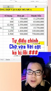 mẹo tự động điều chỉnh kích thước chữ vừa với ô dữ liệu trong Excel để không bị lỗi nhiều dấu ### #minhlakhoa #khoatinhoc #tinhocvanphong #hocexcel #exceltips #exceltutorial #reelsfacebook | Mình Là Khoa