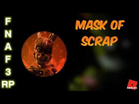 How To Get The Mask of Scrap Badge in FNAF 3 Multiverse RP