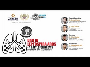 DAH in Leptospira ARDS – A Battle for Breath | Critical Care Webinar