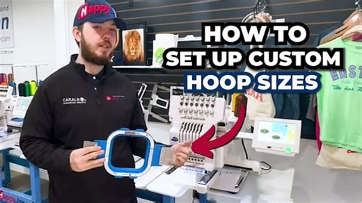 Master Custom Hoops on Your Happy Japan Embroidery Machine! 🧵 Whether you're a beginner or looking to enhance your skills, our latest tutorial is perfect for you! Learn step-by-step how to set up custom hoops (Mighty Hoops) on your Happy Japan embroidery machine. Watch now and transform your projects into masterpieces! 😎 For more information, feel free to send us a message or contact us at: 📧 info@happyjapanusa.com 📞 (800) 675-2704 🌐 www.happyjapanusa.com #EmbroideryMachine #HappyJapan #Ind