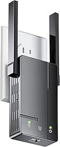 2025 New WiFi Extender Signal Booster, up to 10349sq. ft, Internet Booster for Home,Longest Range Wireless Internet Repeater and Signal Amplifier Ethernet Port, 6X Faster Access Point,1-Tap Setup