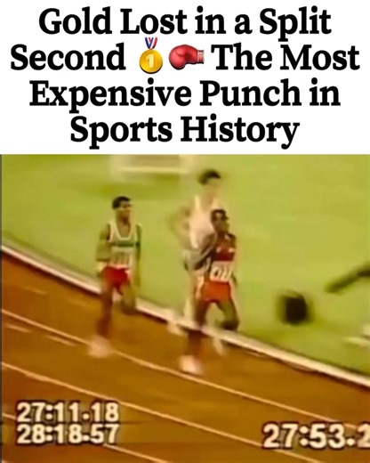 EMP PRESS on Instagram: "A split second can change sports history forever. ⏱️ In the 1997 World Championships 10,000m final, a late-race arm swing by Haile Gebrselassie was ruled interference against Moses Tanui. Tanui crossed the line first—but after review, he was disqualified, handing the gold medal to Gebrselassie. That call didn’t just flip the podium. It reshaped legacies, prize money, bonuses, and history—earning its reputation as “the most expensive punch in sports history.” A reminder t