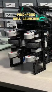 Ping-Pong Ball Launcher by @coachrondrago #lego #technic #legotechnic #creativity #diyprojects | Bricks Master Builders