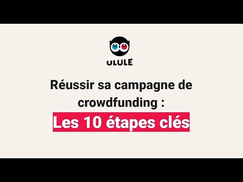 Webinaire : Réussir sa campagne de crowdfunding