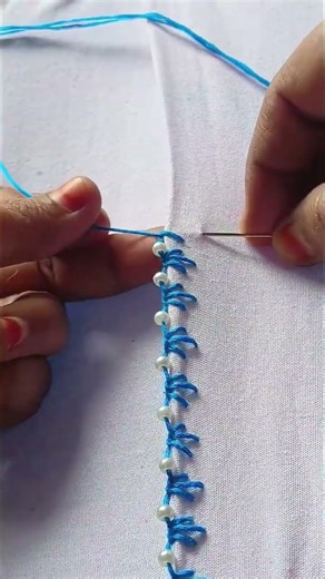 Another Probably Embroidery Patten Method Thearding #Unique #Fever #embrodering #viral #bunai