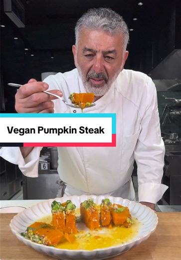 Vegan Pumpkin Steak Recipe for Autumn