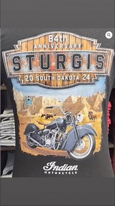 1.7K views · 29 reactions | The 84th Anniversary Sturgis Motorcycle Rally is only 79 days...23 hours 30 minutes and 14 seconds away...Do you have your 2024 gear yet?? https://sturgis.live/shop/category/indian-sturgis/rally-gear/ | Indian Motorcycle Sturgis | Facebook