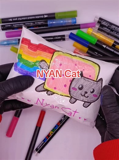 NYAN CAT 😱✨ #tutorials #diy #papercraft #nyancat #2016