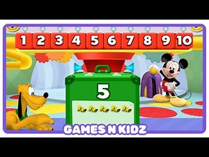 Mickey Mouse: Numbers & Counting - Holiday Countdown - Preschool Game Videos
