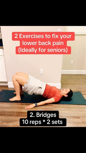 2 Safe Lower Back Exercises Every Senior Should Do