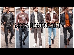 MODA HOMBRES INVIERNO 2021👌 OUTFITS CASUALES DE MODA INVIERNO MEN'S FASHION 2021 MODA MASCULINA 2021