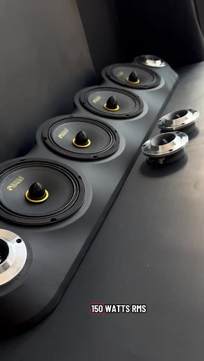 Volcán de Cuatro Medios de 6.5” - Potencia y Estilo