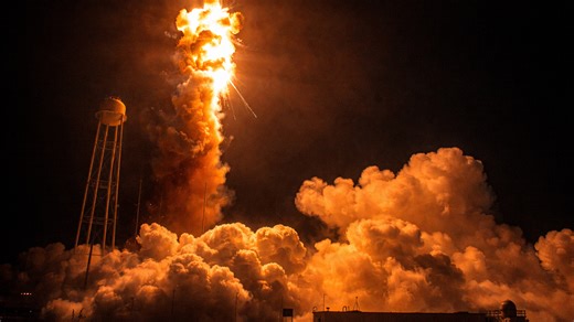 The rocket disaster that turned an ISS mission into a fireball