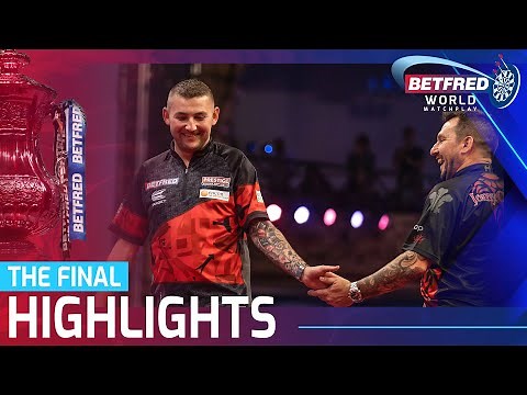 THE 12th CHAMPION! 2023 Betfred World Matchplay Final Highlights
