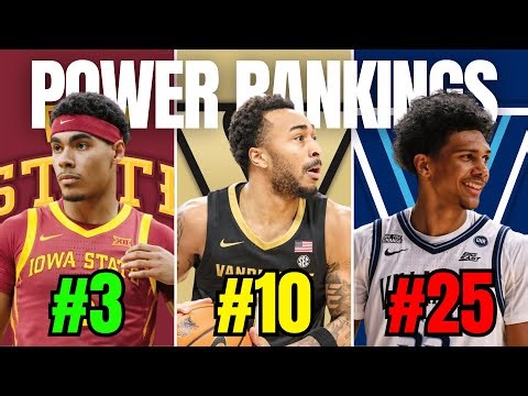 Ranking the Top 25 Teams in College Basketball after Week 9