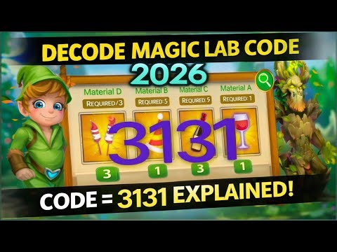 Magic Lab Code Jun 8 2026 Castle Clash 