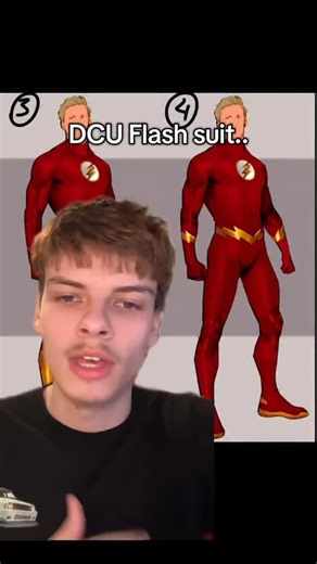 Gant⚡️ | How id make the DCU Flash suit (barry allen) how’d i do? #comics #superheros #dc #comicbooks #dccomics | Instagram