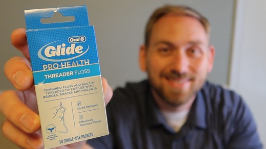 Watch HONEST REVIEW - Glide Threader Floss Oral B on Amazon Live