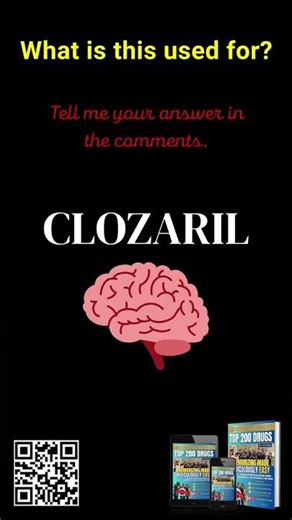 Top 200 Drugs: Clozaril & its Uses, Benefits & Details! #shorts