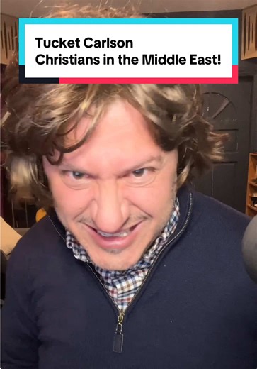Tucker Carlson on Christians in the Middle East #comedy #impressions #satire #tuckercarlson