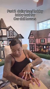 Part 2 sister cousin to our world traveled haul for the doll houses | Sharon Denise