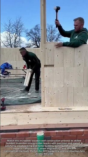 Wood Wall Assembly