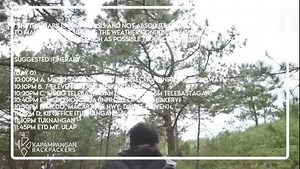 OPEN FOR FIRST TIMERS MT. ULAP ECO-TRAIL Location: Itogon, Benguet...