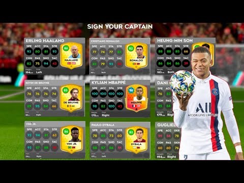 THE GREAT LEGENDARY BEGINNING WITH MBAPPE. IN DLS 25 .