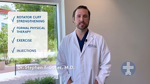Have shoulder pain? It might be time to speak to an orthopedist! Here's Dr. Stephen Gates, Orthopedic Surgeon with TSAOG Orthopaedics & Spine, talking about some of the most common conditions affecting the shoulder. Find a BHS Orthopedist: https://bit.ly/BHSortho #shoulderpain #shouldersurgery #orthopedics #communitybuiltoncare | Baptist Health System | Facebook