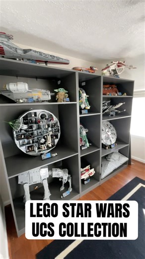 Lego Star Wars UCS collection! The things that bring me happiness ❤️ #lego #legostarwars #ytshorts