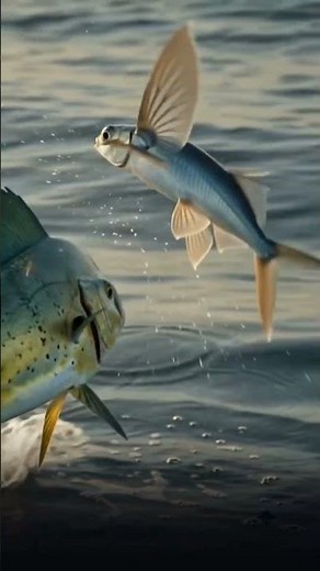 Why Does a Fish Need to Fly to Survive the Ocean? #unexplained #facts #marinemystery