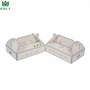 [Hot Item] Custom Foldable Paper Boxes for Cakes, Donuts, and Macarons
