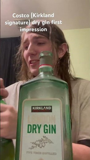 Costco’s (Kirkland signature) London dry gin review first impressions