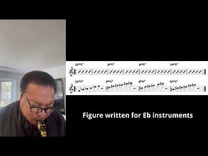 Figure 17 | Minor Pentatonic off the 3rd over Major 7 Chord