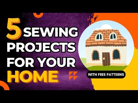 Watch this video to learn how to craft these masterpieces for your home | 5 DIY Home Sewing Ideas