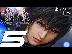 Dissidia Final Fantasy NT - English Walkthrough Part 5 - Bahamut Boss Fight (PS4 PRO)
