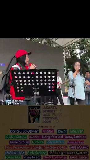 JSJF 2024 digelar di Jalan Falatehan Blok M Jakarta Selatan Festival ini gratis terbuka untuk umum dan sukses merebut perhatian masyarakat hingga para pecinta Jazz yang hadir. #music80s #imaniar #jsjf2024 #jazzstreetmelawai