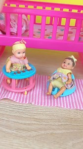 twin babies #barbie #toys #funny #lovestory #twins | Poppy Bee