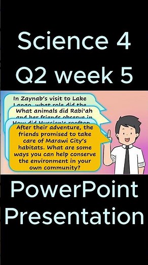 Science 4 Q2 Week 5 MATATAG PowerPoint Presentation #matatagcurriculum #matatag #grade4